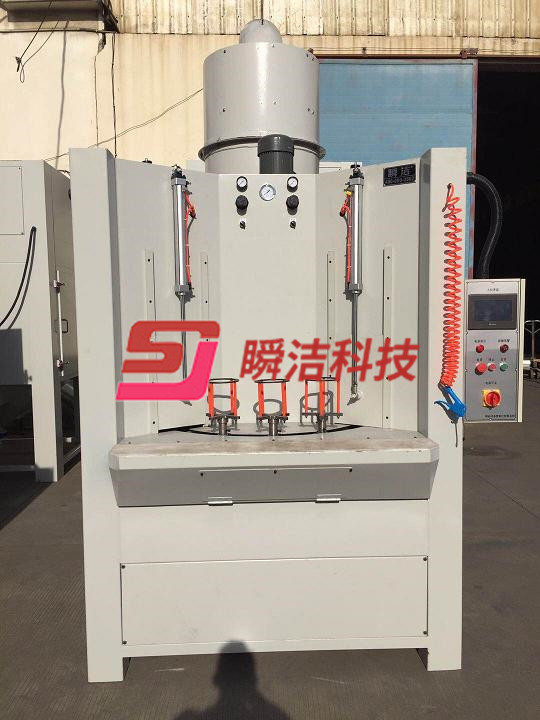 (三工位)轉(zhuǎn)盤(pán)間歇式噴砂機(jī)
